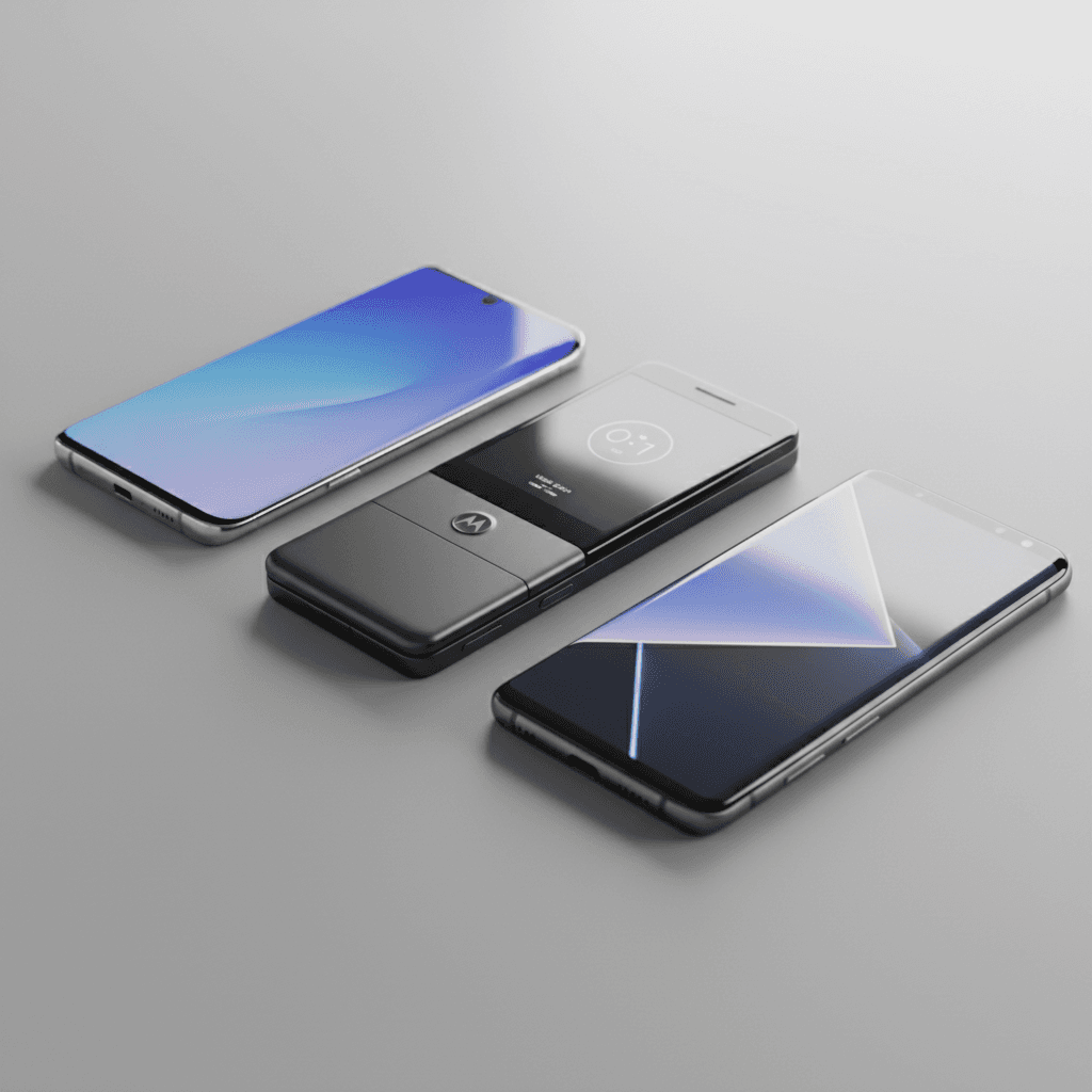 Flagship smartphones from Samsung and Motorola