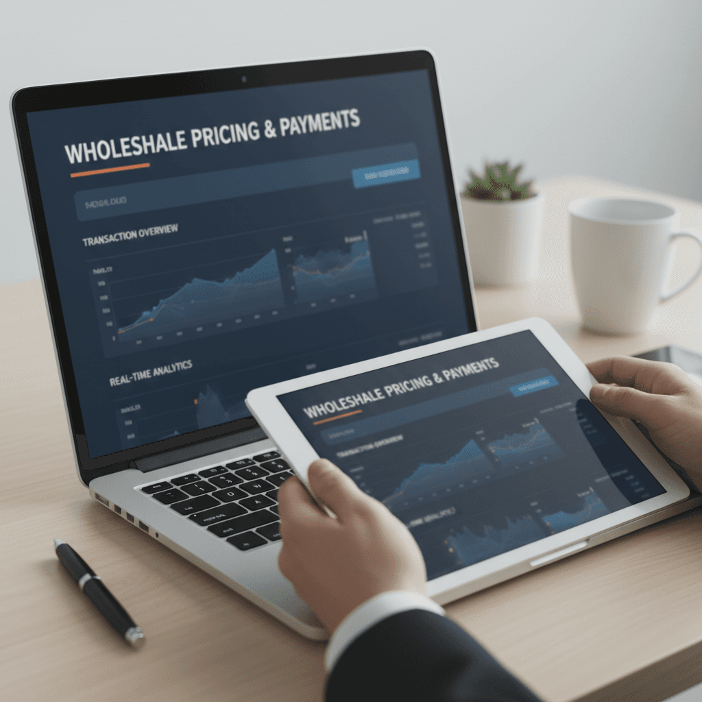 Digital payment platform and pricing management interface