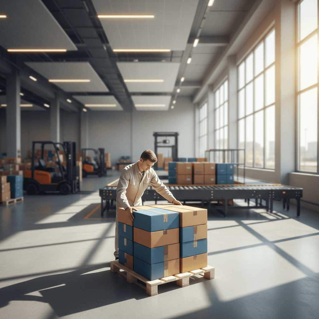 Efficient warehouse shipping and packing operations